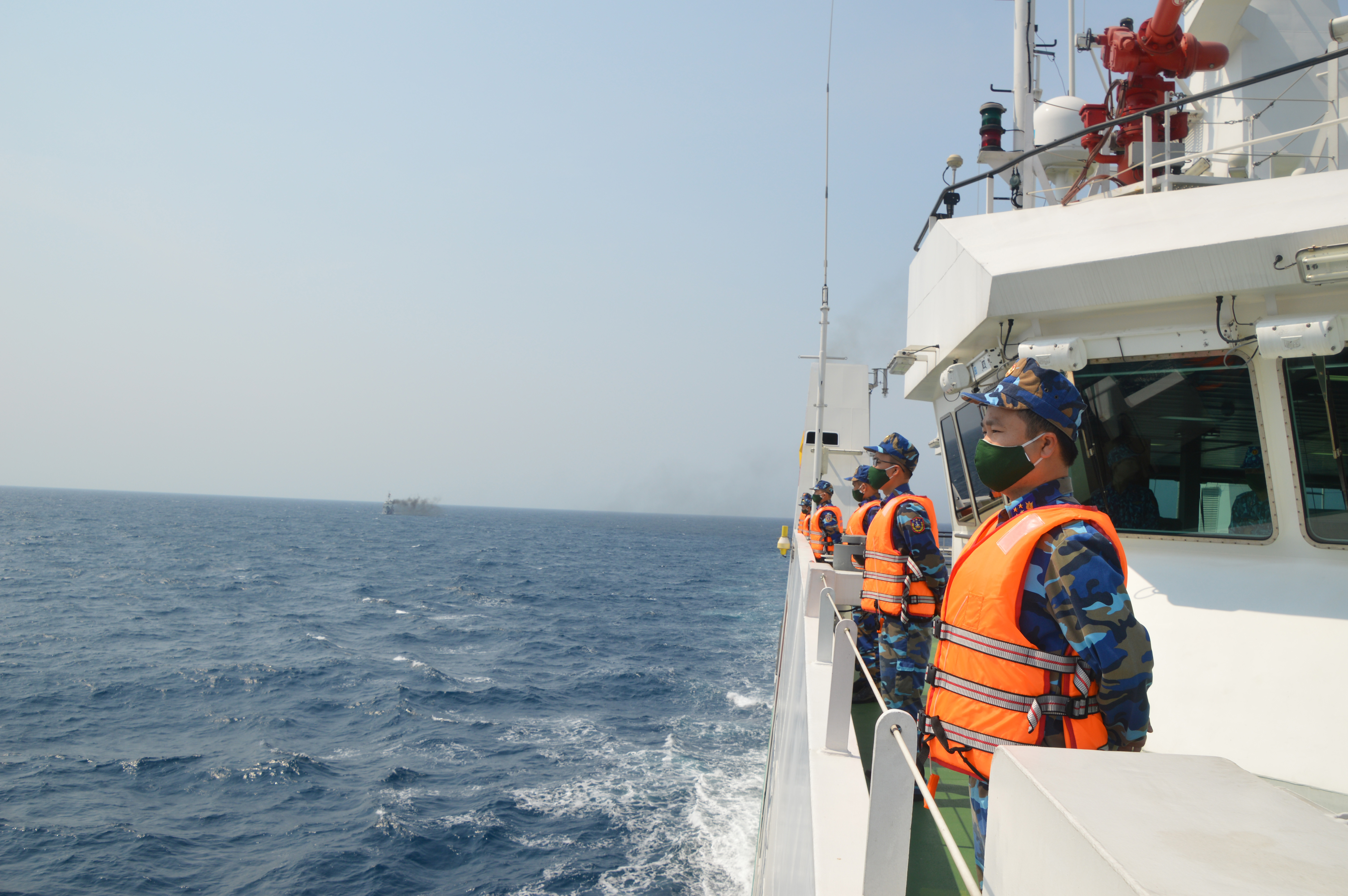 Kết thúc tốt đẹp chuyến kiểm tra liên hợp nghề cá Việt Nam-Trung Quốc 